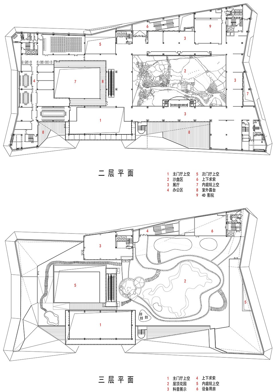 27平面图(2f,3f)