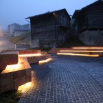 小镇广场及家具，瑞士 / Fernando Menis Architects