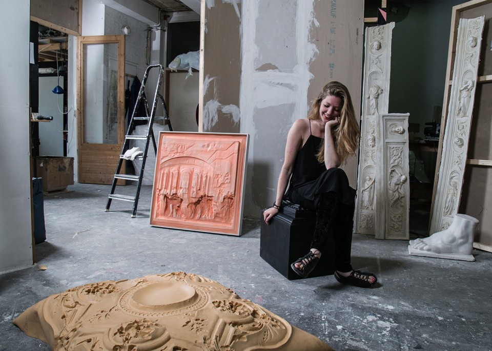 Nynke Koster studio Elements of time by Nynke Koster