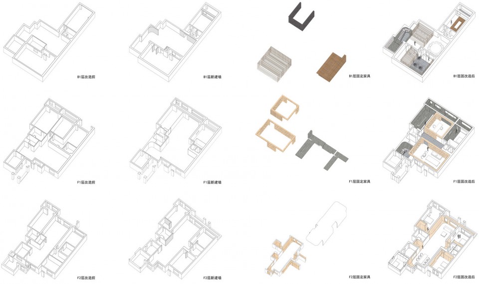 drawings 分析图 Haitang Villa, Beijing by Arch Studio