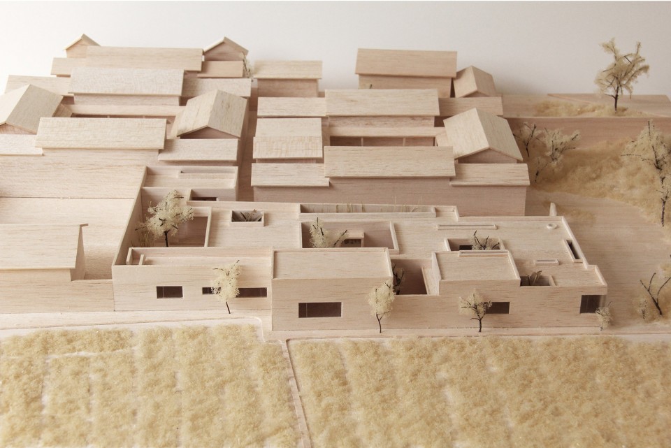 model 1-100 带场地模型 Zhu an by Zhaoyang Architects