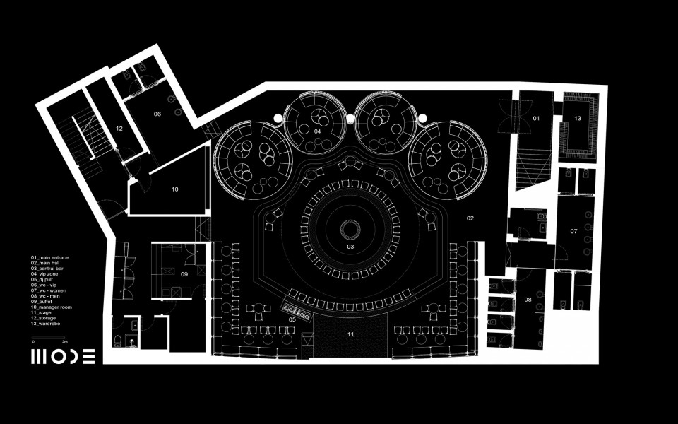 plan_Flash_club_MODE Flash club by Studio Mode