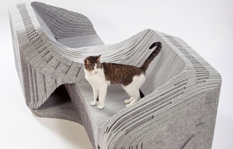 极具建筑感的猫椅 / Formation Association, Arktura, BuroHappold
