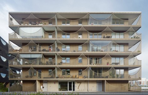 集合式节能公寓建筑，瑞典 / Tham & Videgård Arkitekter