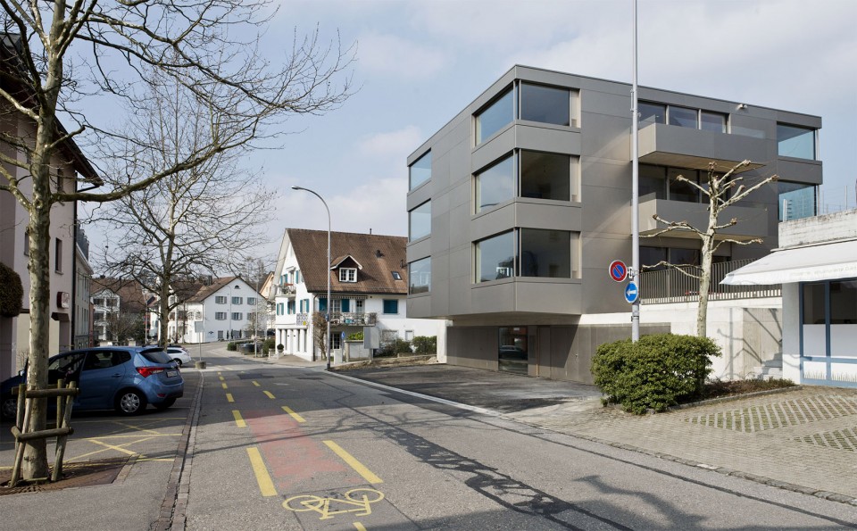 001-Apartment building in Männedorf Switzerland byHurst & Song Office
