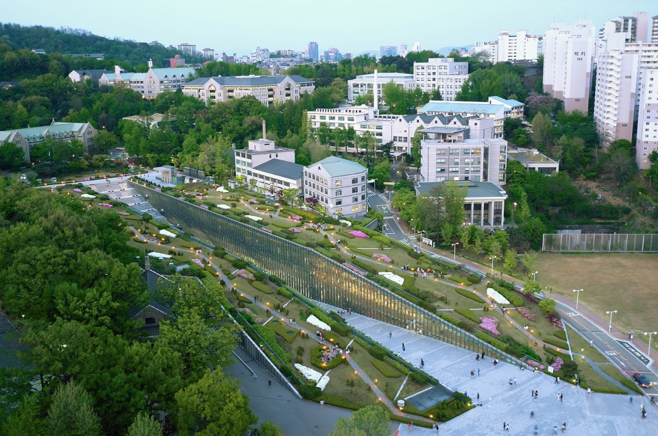 001-Ewha University Building by Dominique Perrault Architect