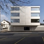 Apartment building in Männedorf, Switzerland by Hurst Song Architects