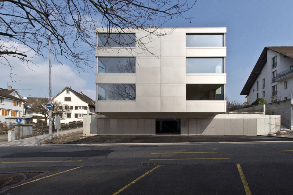 002-Apartment building in Männedorf Switzerland byHurst & Song Office
