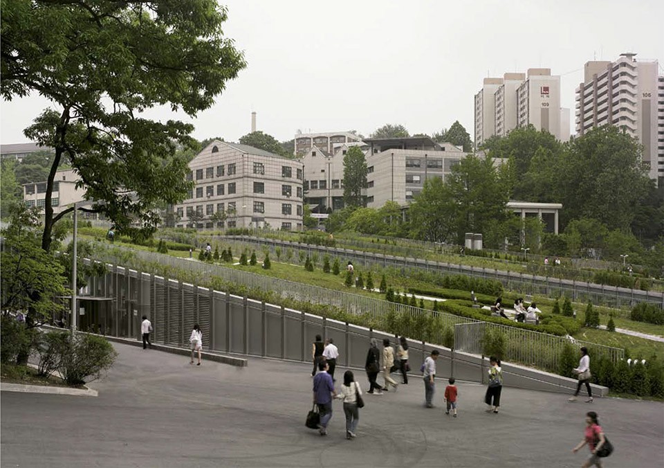 004-Ewha University Building by Dominique Perrault Architect