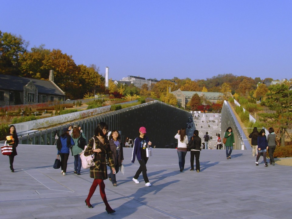 006-Ewha University Building by Dominique Perrault Architect
