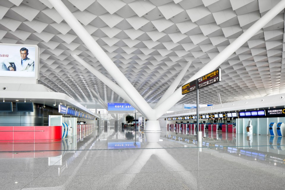 006-Terminal 2 and Ground Transportation Center of Zhengzhou Xinzheng International Airport by CNADRI