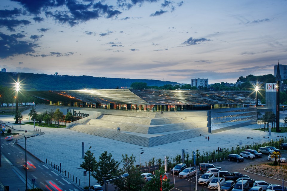 006-The Kindarena Sport Hall by Dominique Perrault Architect
