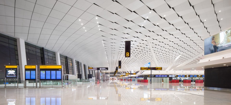 007-Terminal 2 and Ground Transportation Center of Zhengzhou Xinzheng International Airport by CNADRI