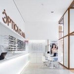 renovation of the optic shop by arnau estudi d’arquitectura
