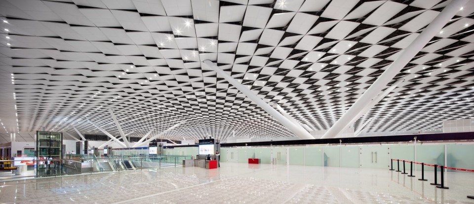 008-Terminal 2 and Ground Transportation Center of Zhengzhou Xinzheng International Airport by CNADRI