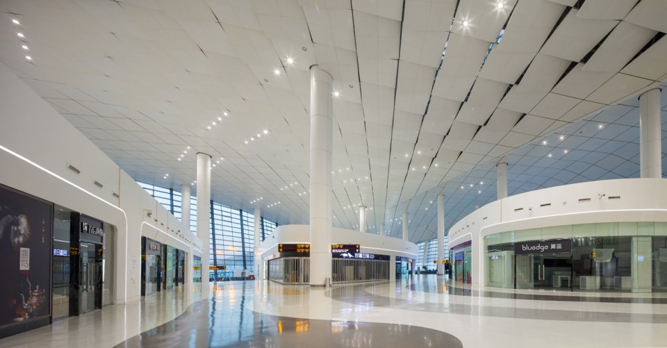 011-Terminal 2 and Ground Transportation Center of Zhengzhou Xinzheng International Airport by CNADRI