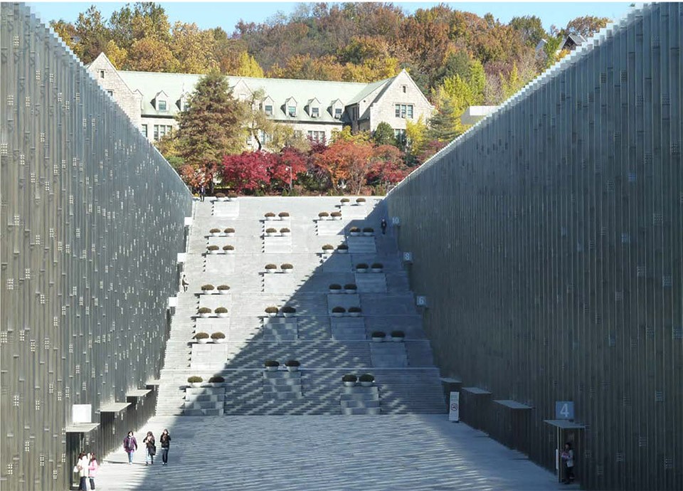 012-Ewha University Building by Dominique Perrault Architect