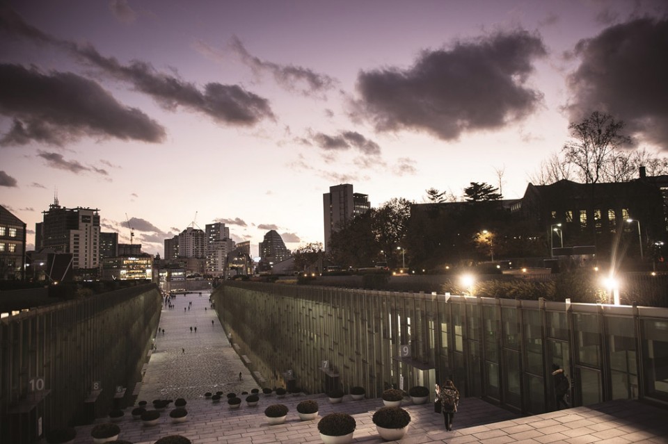 016-Ewha University Building by Dominique Perrault Architect