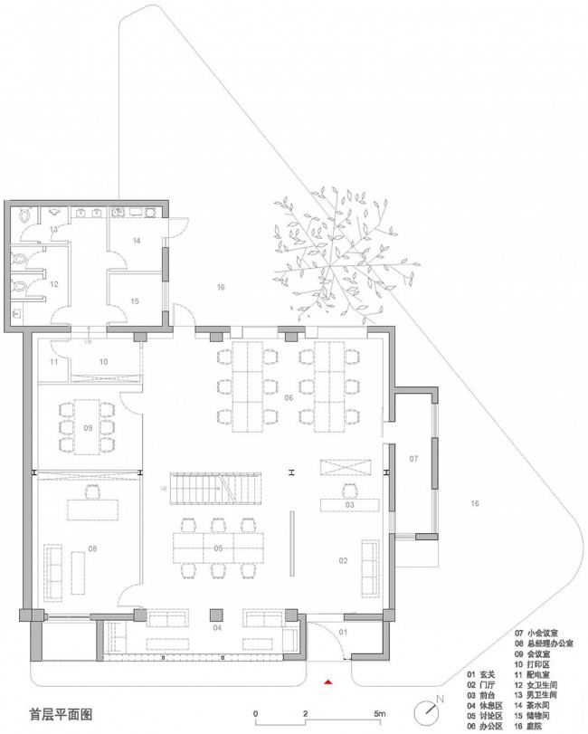 019-Renovation of No.8 Building in Beijing Banbidian Industry Park by C+ Architects