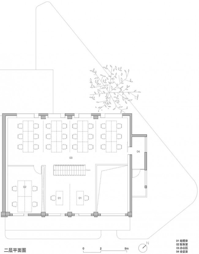 020-Renovation of No.8 Building in Beijing Banbidian Industry Park by C+ Architects