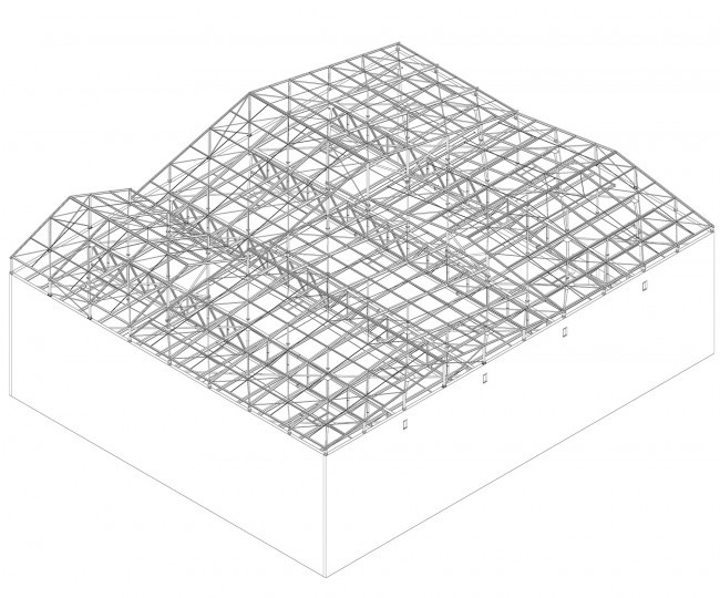 027-« LE FORUM » Sports, associative and events facility
Place Gissy by Manuelle Gautrand Architecture