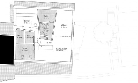 029-Plan 05_DachgeschossRenovation House Lendenmann