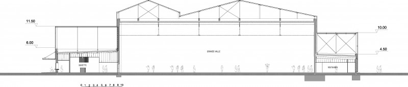 032-« LE FORUM » Sports, associative and events facility
Place Gissy by Manuelle Gautrand Architecture