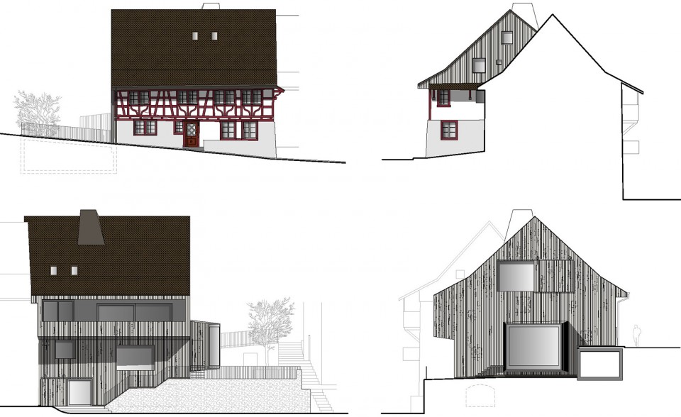 032-Plan 09_FassadenRenovation House Lendenmann