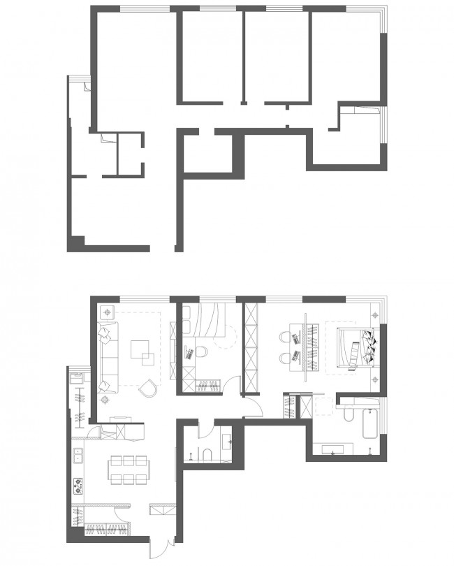 4-平面图 White Space, Beijing by INDOOR DESIGN