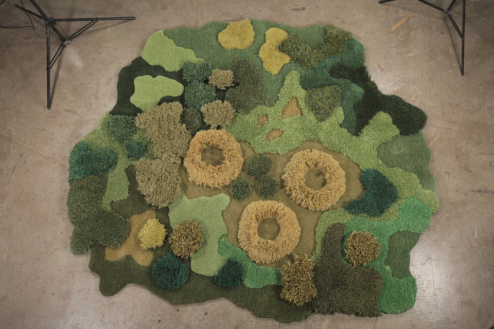 IMG_3953 Wool Rug Artwork by Alexandra