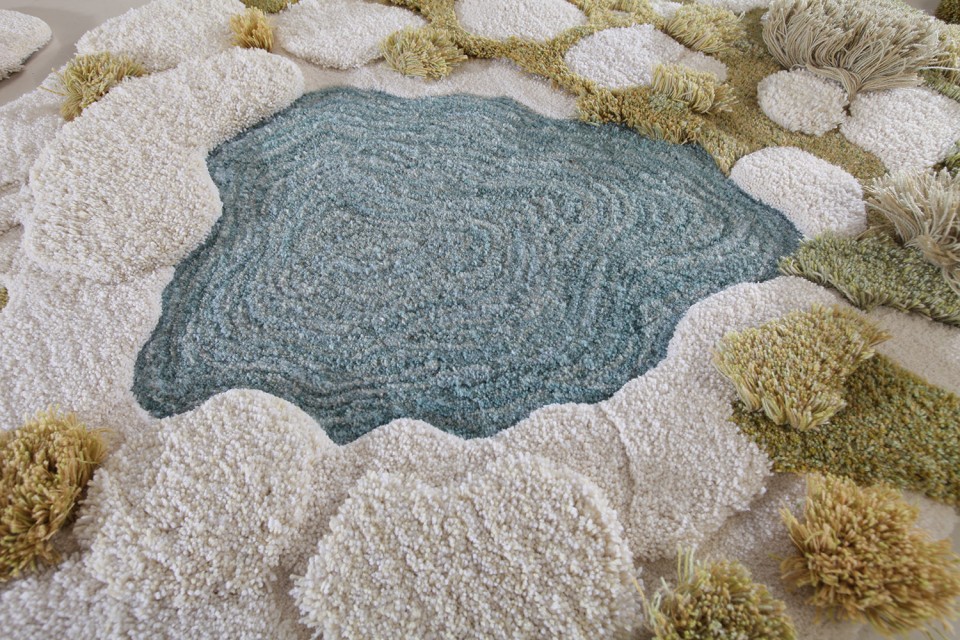 IMG_6828 Wool Rug Artwork by Alexandra