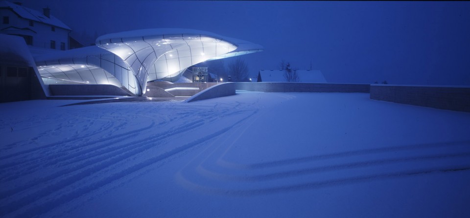 Nordpark Railway Stations (Hungerburg Station)_Innsbruck_photo Werner Huthmacher