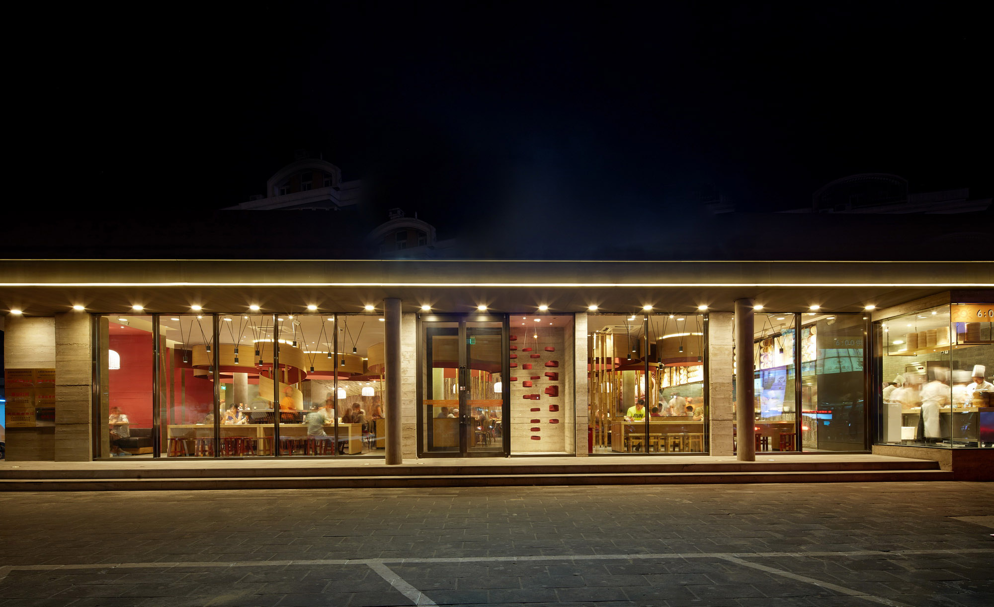 阳阳包子铺,北京 / 古鲁奇建筑咨询公司