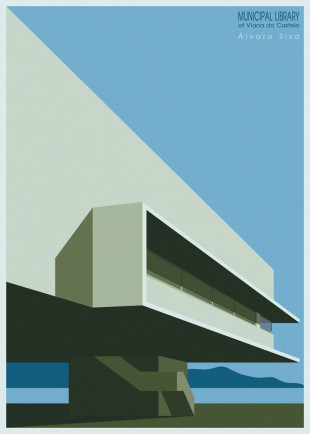 biblio_viana Libraries illustrations by André Chiote1