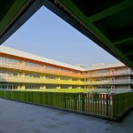 崧淀路中学校园，上海 / 致正建筑工作室