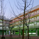 崧淀路中学校园，上海 / 致正建筑工作室