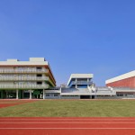 崧淀路中学校园，上海 / 致正建筑工作室