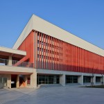 崧淀路中学校园，上海 / 致正建筑工作室