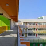 崧淀路中学校园，上海 / 致正建筑工作室