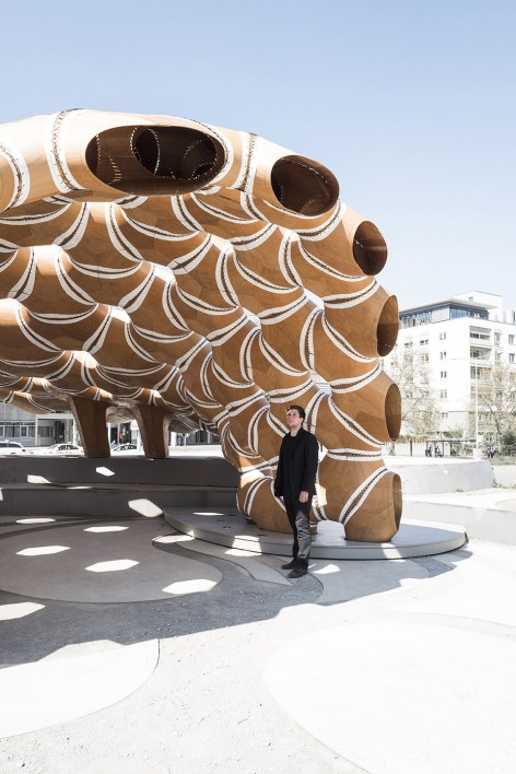 006-ICD ITKE RESEARCH PAVILION 2015-16 by University of Stuttgart