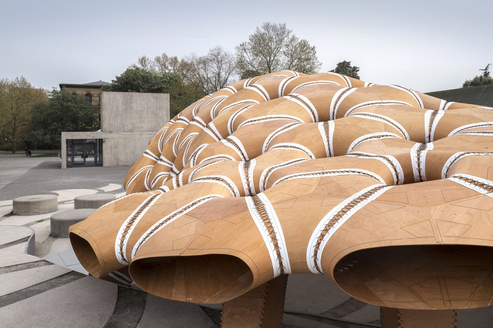 008-ICD ITKE RESEARCH PAVILION 2015-16 by University of Stuttgart
