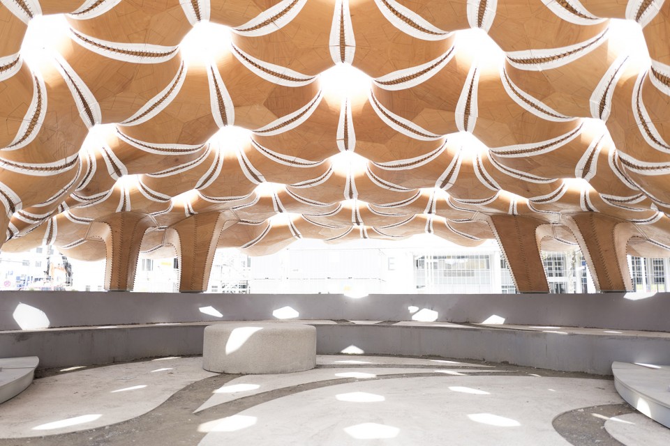 011-ICD ITKE RESEARCH PAVILION 2015-16 by University of Stuttgart