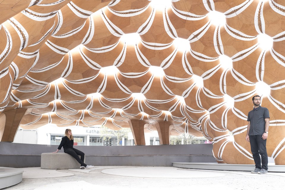 015-ICD ITKE RESEARCH PAVILION 2015-16 by University of Stuttgart