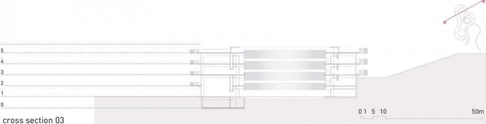 Faculty of Fine Arts by gpy arquitectos159 GENERAL CROSS SECTION 03 副本