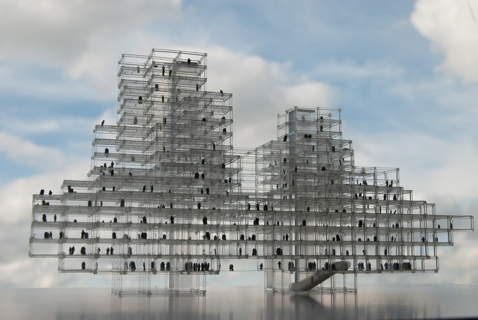 059-04-Timmerhuis_Model frame OMA
