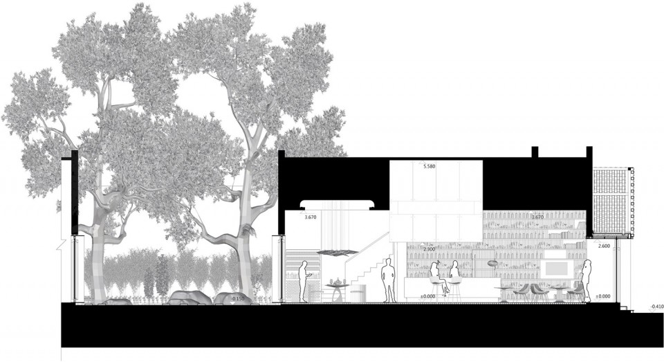 3 Drawings Section-f
