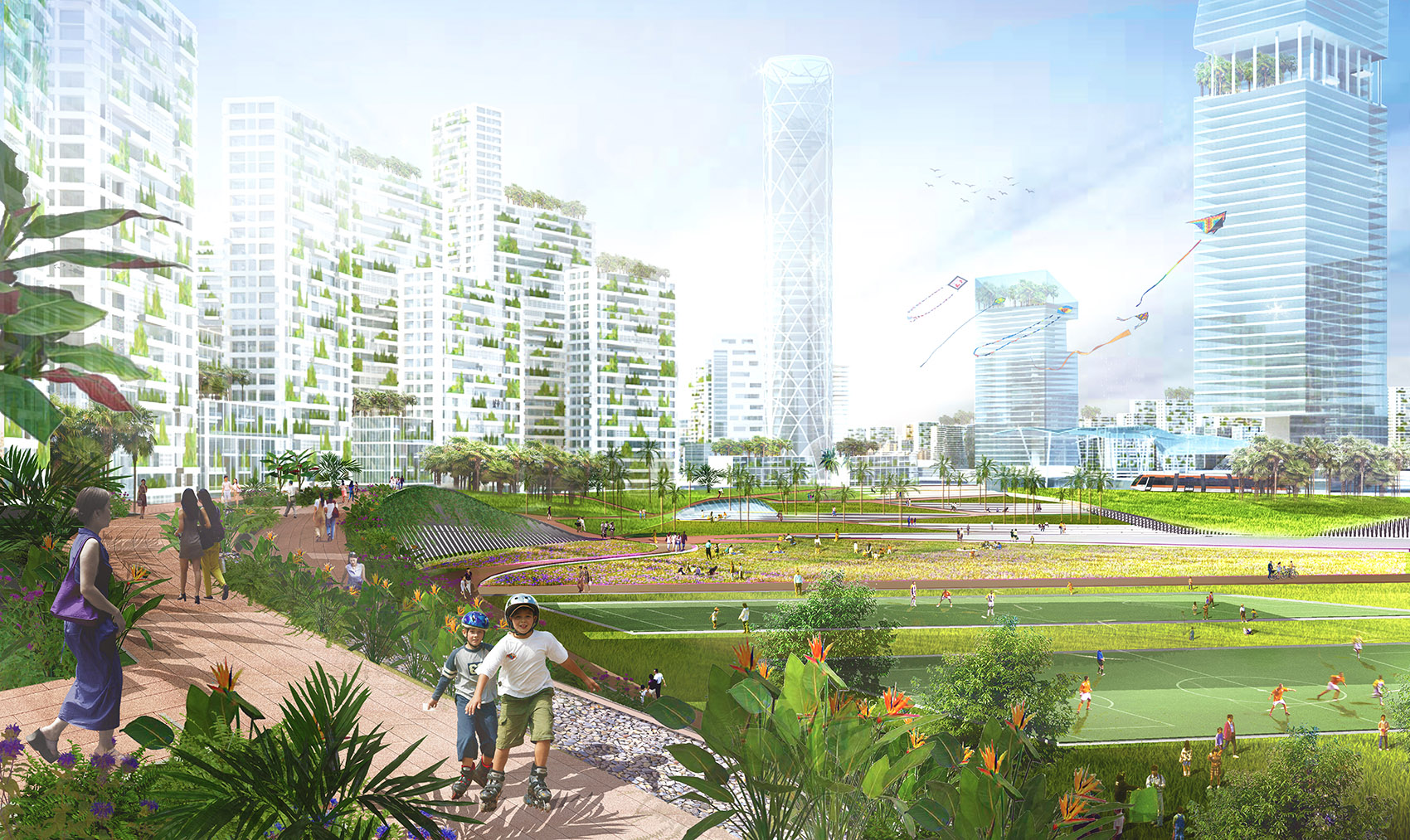 SasakiForest City Master Plan, Malaysia by Sasaki - 谷德设计网
