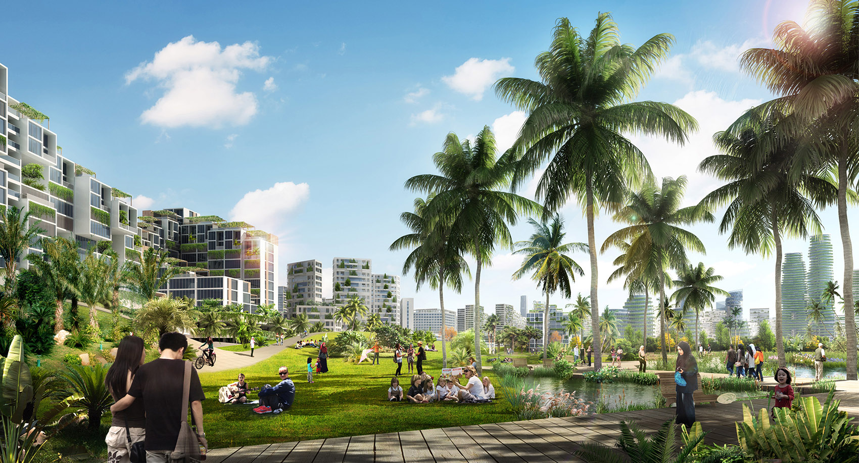 SasakiForest City Master Plan, Malaysia by Sasaki 谷德设计网