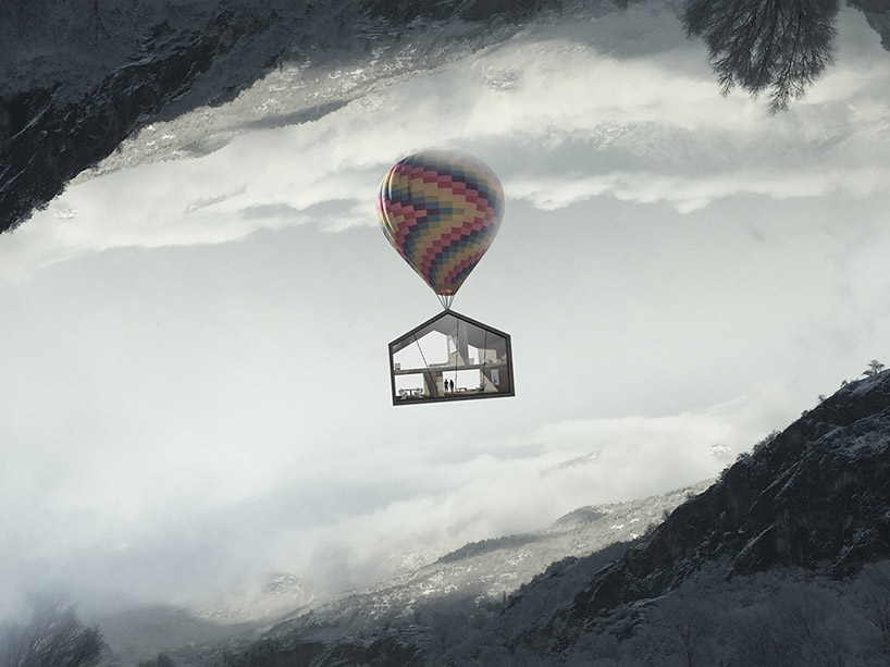 Hot air balloon house