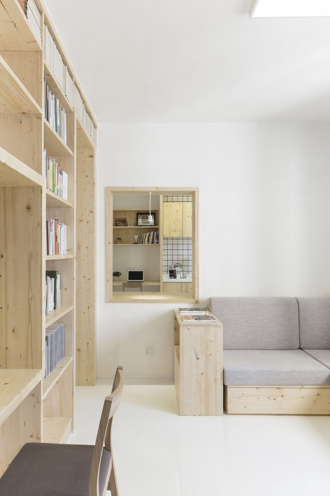 Reedom,A Hidden Top Floor Bookstore by Cao Pu -13